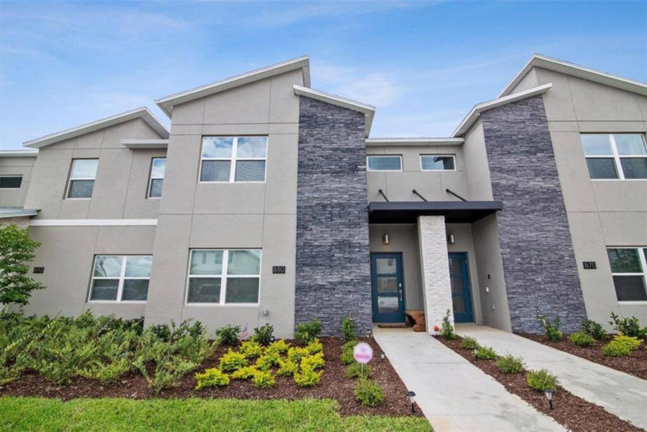 Happy House Cheerful 4-B Townhome Championsgate キシミー エクステリア 写真