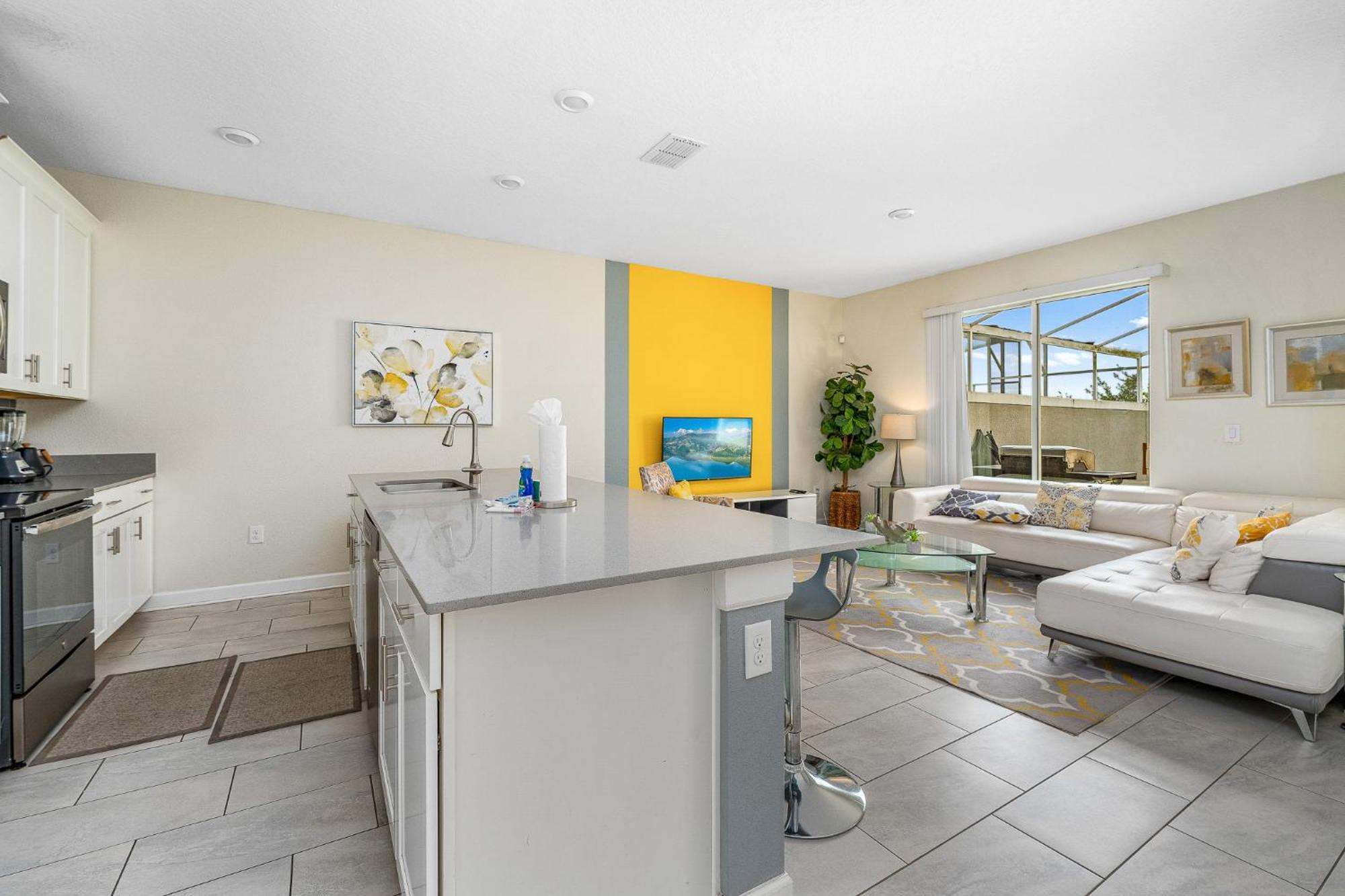 Happy House Cheerful 4-B Townhome Championsgate キシミー エクステリア 写真